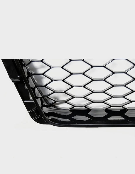 Audi A4 B9 2015-2019 Griglia Radiatore RS4 Look Nero Lucido - autorivallo
