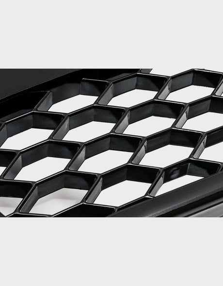 Audi A4 B9 2015-2019 Griglia Radiatore RS4 Look Nero Lucido - autorivallo