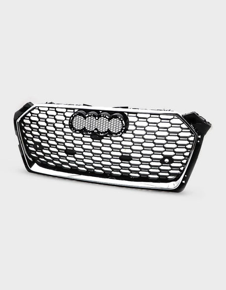 Audi A5 F5 2016-2019 Griglia Radiatore RS5 Look Nero Cromato - autorivallo