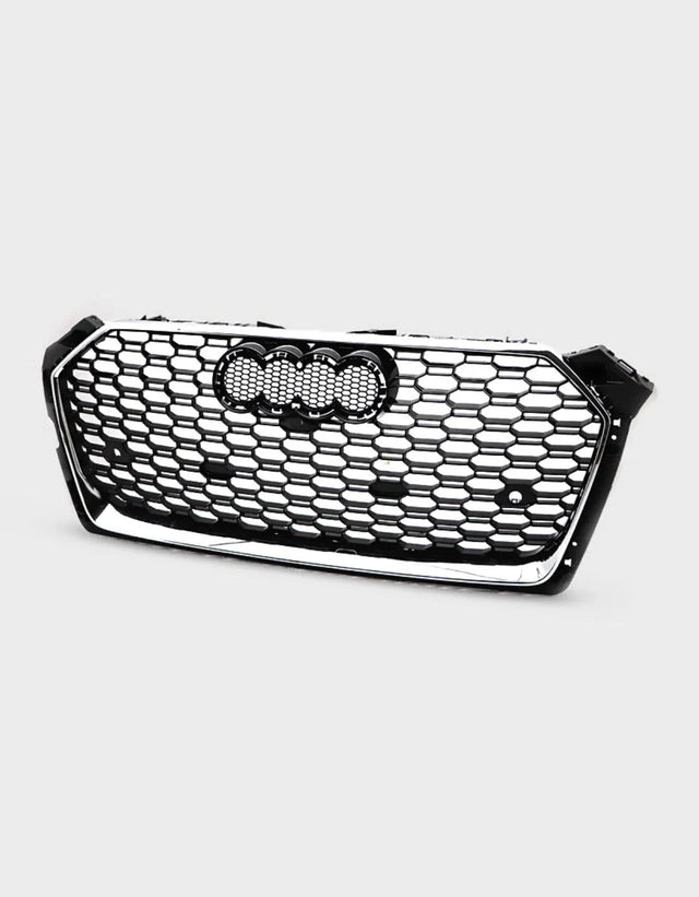 Audi A5 F5 2016-2019 Griglia Radiatore RS5 Look Nero Cromato - autorivallo