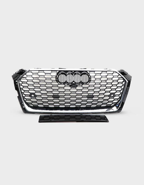 Audi A5 F5 2016-2019 Griglia Radiatore RS5 Look Nero Cromato - autorivallo