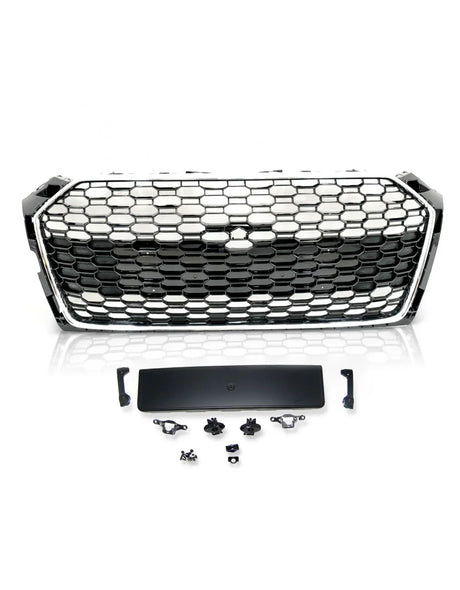 Audi A5 F5 2016-2019 Griglia Radiatore RS5 Design Nero/Cromato - autorivallo