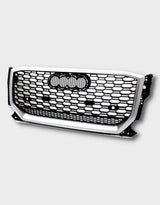 Audi Q2 2016-2020 Griglia Radiatore Ottica RSQ2 Nero Argento - autorivallo