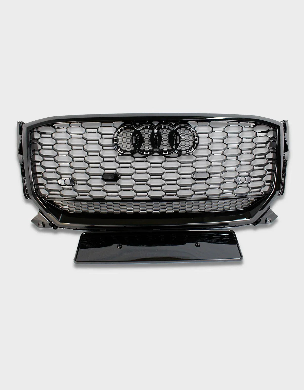 Audi Q2 2016-2020 Griglia Radiatore Ottica RSQ2 Nero Lucido - autorivallo