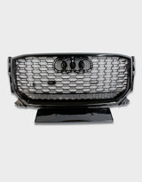 Audi Q2 2016-2020 Griglia Radiatore Ottica RSQ2 Nero Lucido - autorivallo