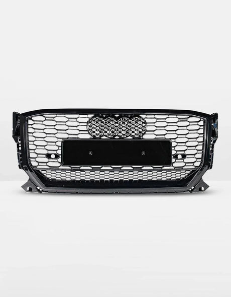 Audi Q2 2016-2020 Griglia Radiatore Ottica RSQ2 Nero Lucido - autorivallo