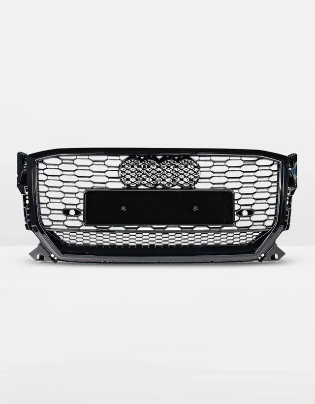 Audi Q2 2016-2020 Griglia Radiatore Ottica RSQ2 Nero Lucido - autorivallo