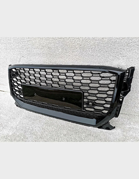 Audi Q2 GA 2016-2020 Griglia Radiatore RSQ2 Look Nero Lucido - autorivallo