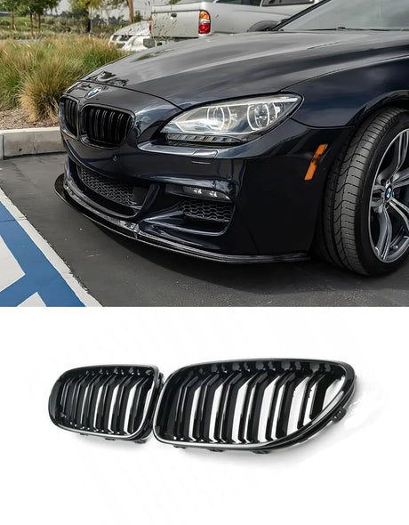 BMW 6 F06 Gran Coupé Griglia Radiatore M Look Nero Lucido - autorivallo
