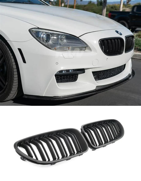 BMW 6 F06 Gran Coupé Griglia Radiatore M Look Nero Opaco - autorivallo