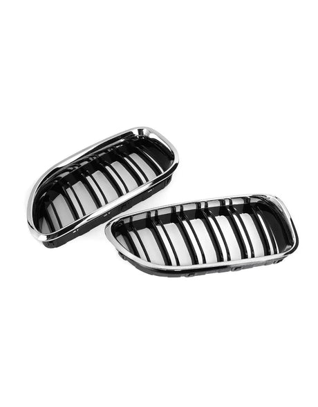 BMW 6 F12 F13 11-18 Griglia Radiatore M Look Nero Cromato - autorivallo