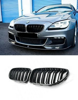 BMW 6 F12 F13 2011-2018 Griglia Radiatore M Look Nero Lucido - autorivallo