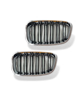 BMW Serie 1 F20 F21 2010-2015 Griglia M Look Nero Cromato - autorivallo