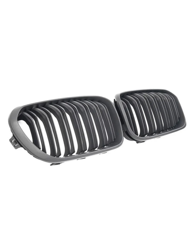 BMW Serie 1 F20 F21 15-19 Griglia Radiatore Nero Opaco - autorivallo