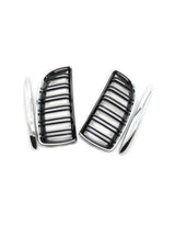 BMW Serie 3 E90 E91 05-08 Griglia Radiatore Nero Cromato - autorivallo