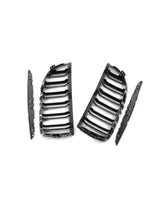 BMW Serie 3 E90 E91 05-08 Griglia Radiatore Nero Cromato - autorivallo