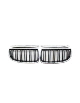 BMW Serie 3 E90 E91 05-08 Griglia Radiatore Nero Cromato - autorivallo