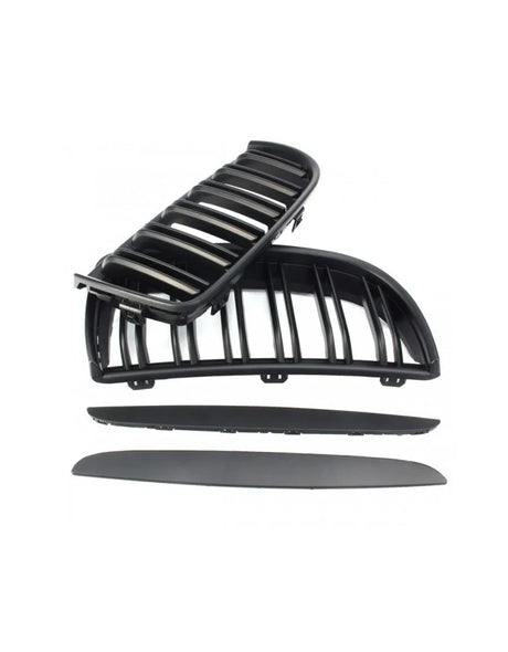 BMW 3 E90 E91 2005-2008 Griglia Radiatore M Look Nero Opaco - autorivallo