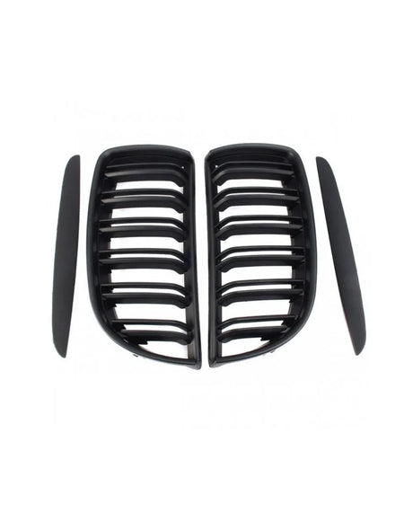 BMW 3 E90 E91 2005-2008 Griglia Radiatore M Look Nero Opaco - autorivallo