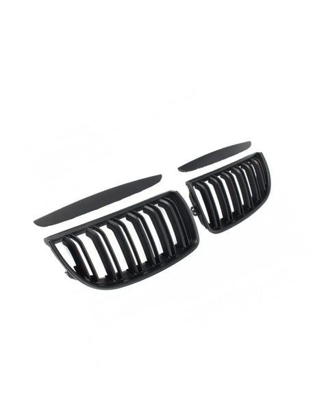 BMW 3 E90 E91 2005-2008 Griglia Radiatore M Look Nero Opaco - autorivallo