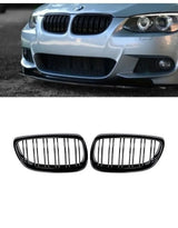 BMW Serie 3 E92 E93 06-10 Griglia Radiatore Doppia Striscia - autorivallo