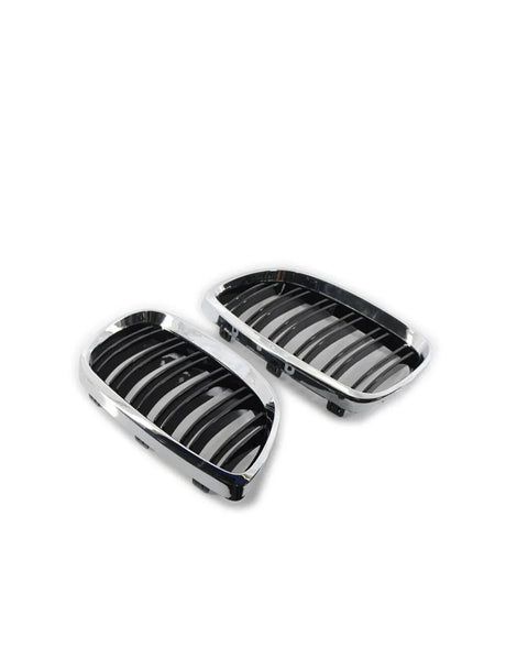 BMW Serie 3 E92 E93 10-13 Griglia Radiatore Nero Cromato - autorivallo