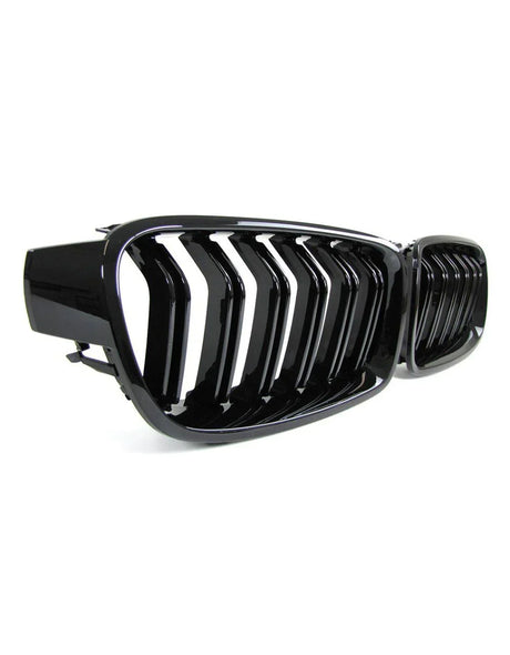 BMW Serie 3 F30 F31 2015-2019 Griglia Doppia Striscia M Look - autorivallo