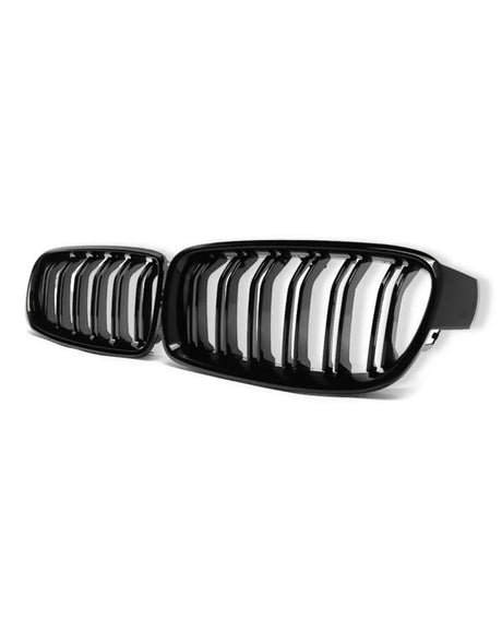 BMW Serie 3 F30 F31 2015-2019 Griglia Doppia Striscia M Look - autorivallo