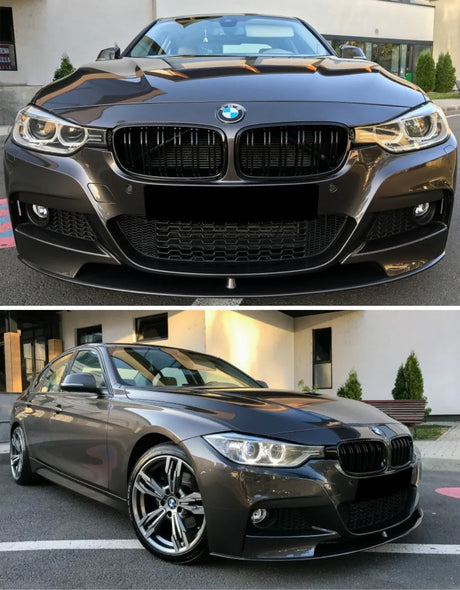 BMW Serie 3 F30 F31 2015-2019 Griglia Doppia Striscia M Look - autorivallo