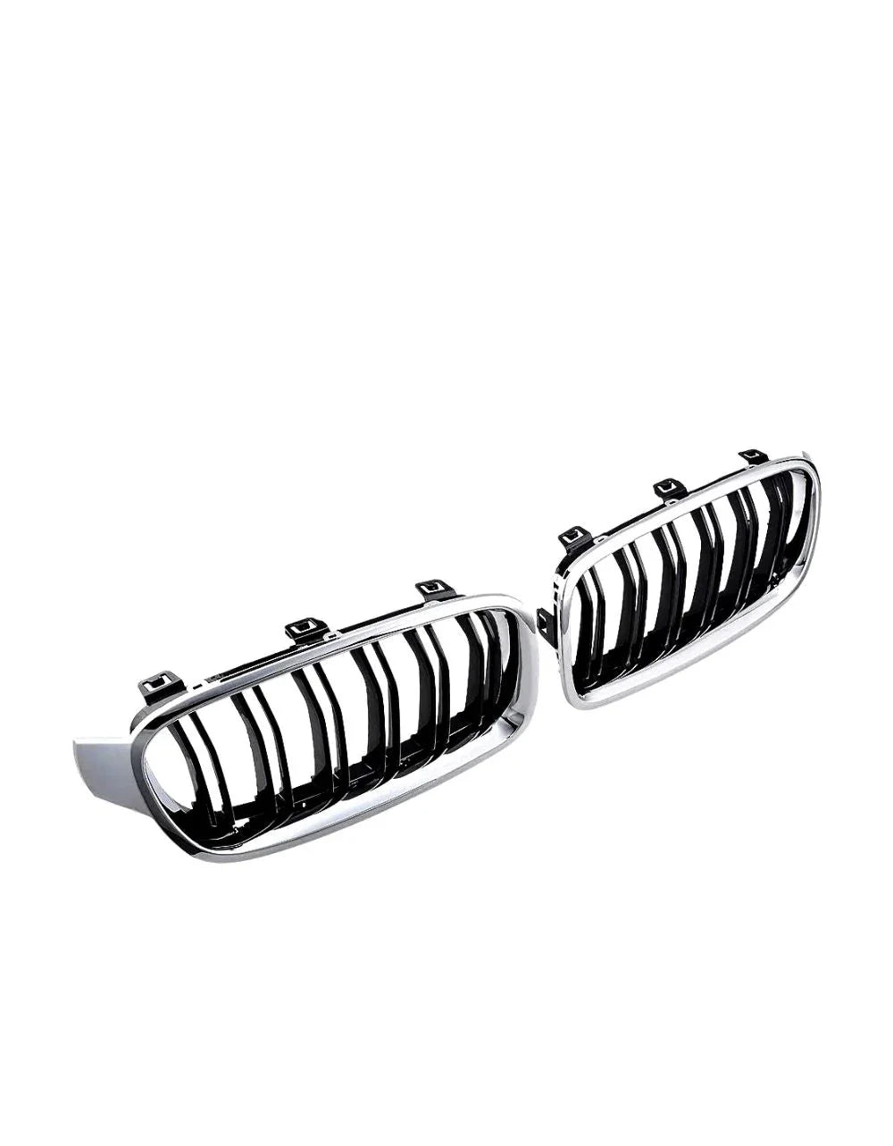BMW Serie 3 F30 F31 11-19 Griglia Radiatore Nero Cromato - autorivallo