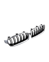 BMW Serie 3 F30 F31 11-19 Griglia Radiatore Nero Cromato - autorivallo