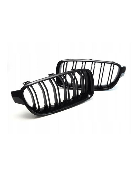 BMW Serie 3 F30 F31 2011-2015 Griglia Doppia Striscia M Look - autorivallo