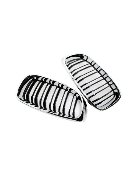 BMW Serie 3 F34 GT 13-19 Griglia Radiatore Nero Cromato - autorivallo