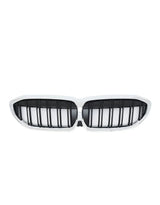 BMW Serie 3 G20 G21 19-22 Griglia Radiatore Nero Cromato - autorivallo