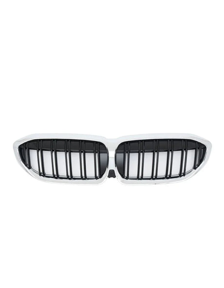 BMW Serie 3 G20 G21 19-22 Griglia Radiatore Nero Cromato - autorivallo