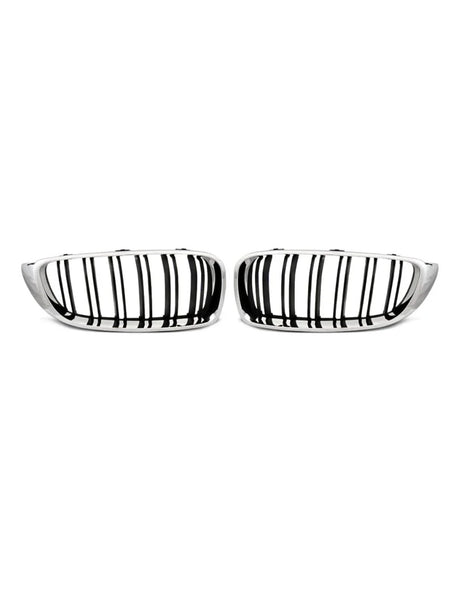 BMW Serie 4 F32 F33 F36 13-21 Griglia Radiatore Nero Cromato - autorivallo