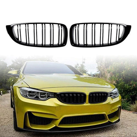 BMW Serie 4 F32 F33 F36 13-21 Griglia Anteriore M Sport Nera - autorivallo