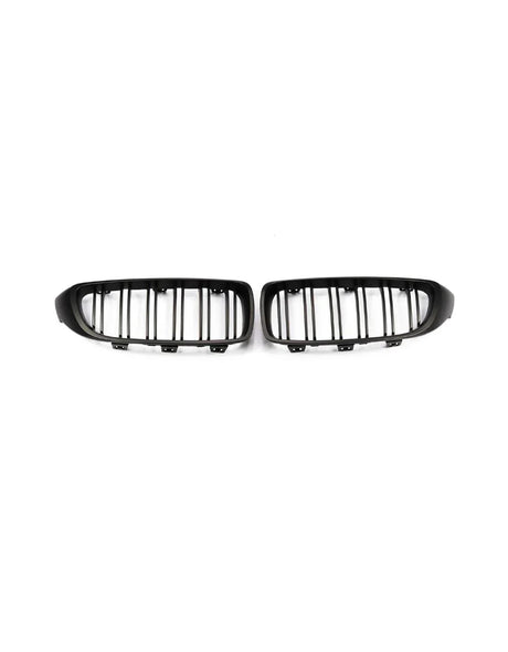BMW Serie 4 F32 F33 F36 13-21 Griglia Radiatore Nero Opaco - autorivallo