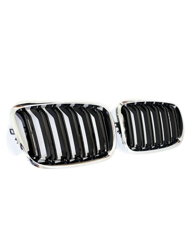 BMW X5 E70 2007-2013 Griglia Radiatore M Look Nero Cromato - autorivallo