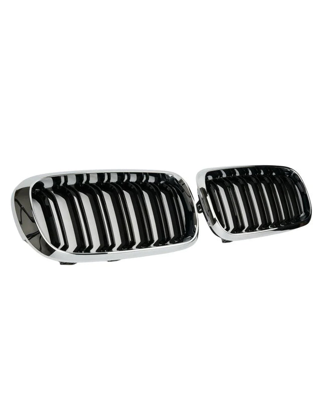 BMW X5 F15 2013-2018 Griglia Radiatore M Look Nero Cromato - autorivallo