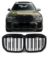 BMW X7 G07 2019-in poi Griglia Anteriore M Look Nero Lucido - autorivallo