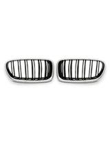 BMW Serie 5 F10 F11 2010-2017 Griglia M Look Nero Cromato - autorivallo