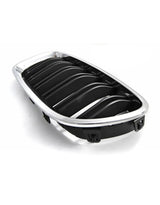 BMW Serie 5 F10 F11 2010-2017 Griglia M Look Nero Cromato - autorivallo