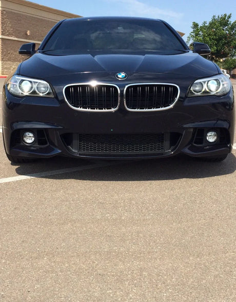 BMW Serie 5 F10 F11 2010-2017 Griglia M Look Nero Cromato - autorivallo