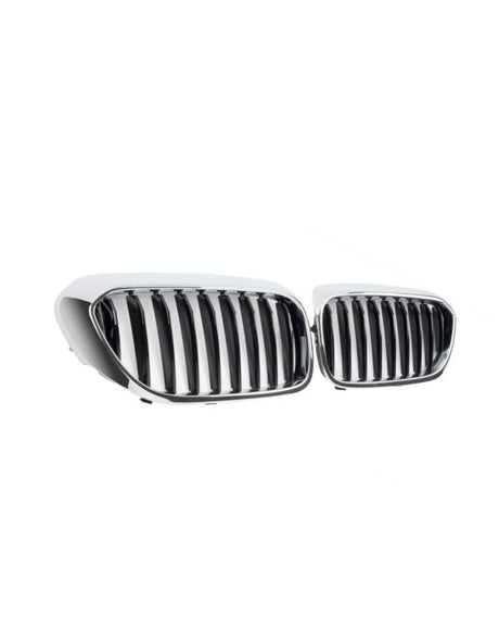 BMW 5 G30 G31 17-20 Griglia Anteriore M Look Nero Cromato - autorivallo