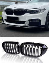 BMW 5 G30 G31 2017-2020 Griglia Radiatore M Look Nero Lucido - autorivallo