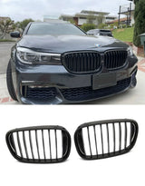 BMW 7 G11 G12 2015-2019 Griglia Anteriore M Look Nero Lucido - autorivallo