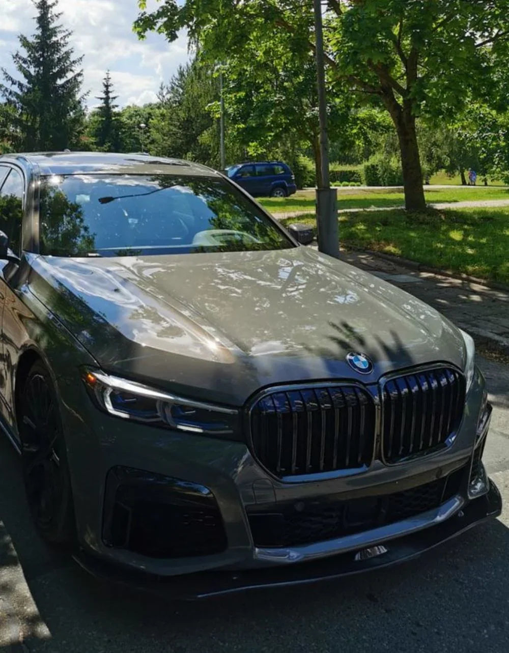 BMW 7 G11 G12 2019- Griglia Anteriore M Look Nero Lucido - autorivallo