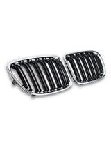 BMW X1 E84 2009-2015 Griglia Radiatore M Look Nero Cromato - autorivallo