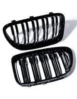 BMW X1 E84 2009-2015 Griglia Anteriore M Look Nero Lucido - autorivallo